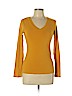 Forever 21 Yellow Long Sleeve Top Size L - photo 1
