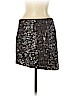 Nanette Lepore 100% Silk Brown Silk Skirt Size 6 - photo 2