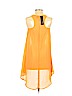 Full Tilt 100% Polyester Orange Sleeveless Blouse Size S - photo 2