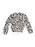 Gymboree 100% Cotton Animal Print Ivory Cardigan Size M (youth) - photo 2