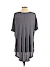 Dee Elle Gray Short Sleeve Top Size L - photo 2