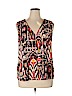 a.n.a. A New Approach 100% Polyester Black Sleeveless Blouse Size XL - photo 1