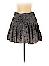 H&M 100% Rayon Black Casual Skirt Size 6 - photo 2