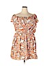 Charlotte Russe 100% Rayon Orange Casual Dress Size 3X - photo 1