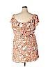 Charlotte Russe 100% Rayon Orange Casual Dress Size 3X - photo 2