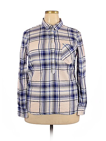 Merona Long Sleeve Button-Down Shirt (view 1)