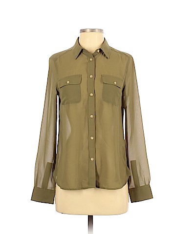 American Eagle Outfitters Long Sleeve Blouse (view 1)