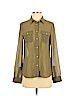 American Eagle Outfitters 100% Polyester Green Long Sleeve Blouse Size XS - photo 1