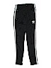 Adidas 100% Polyester Stripes Black Track Pants Size XS (youth) - photo 1
