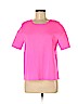 J Brand Pink Short Sleeve Blouse Size M - photo 1