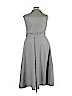 Unique Vintage 100% Cotton Gray Casual Dress Size 4X - photo 2