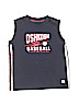 OshKosh B'gosh Graphic Blue Sleeveless T-Shirt Size 7 - photo 1