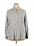 Old Navy 100% Cotton White Long Sleeve Button-Down Shirt Size XXL - photo 1
