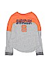 Colosseum Athletics 100% Polyester Color Block Orange Long Sleeve T-Shirt Size 10 - 12 - photo 1