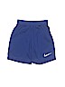 Nike 100% Polyester Solid Blue Athletic Shorts Size 5 - 6 - photo 1