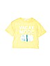 H&M 100% Cotton Yellow Short Sleeve T-Shirt Size 8 - 10 - photo 1