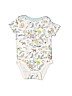 Baby Gap 100% Cotton White Short Sleeve Onesie Size 6-12 mo - photo 1