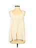 Etcetera 100% Silk Ivory Sleeveless Silk Top Size 4 - photo 1