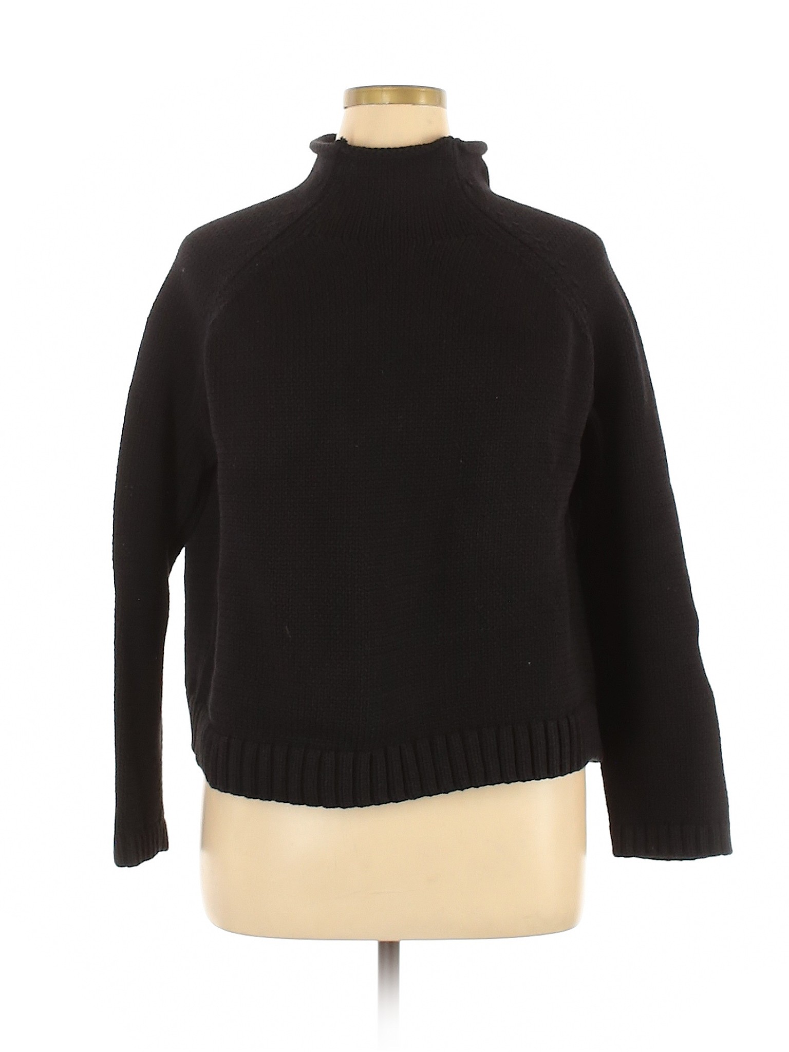 Ann Taylor Women Black Pullover Sweater XL | eBay