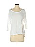 James Perse 100% Cotton White 3/4 Sleeve T-Shirt Size XS (0) - photo 1