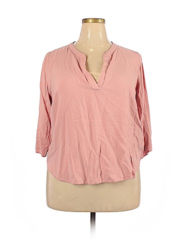 Fashion Nova 3/4 Sleeve Blouse (view 1)