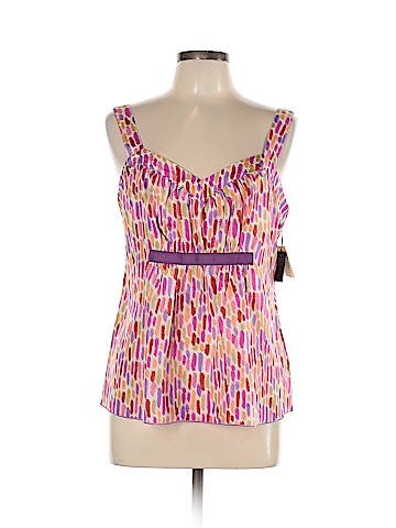 Anna Sui for Anthropologie Sleeveless Silk Top (view 1)