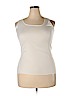 Liva Girl 100% Polyester White Sleeveless Blouse Size 3X - photo 1