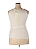 Liva Girl 100% Polyester White Sleeveless Blouse Size 3X - photo 2