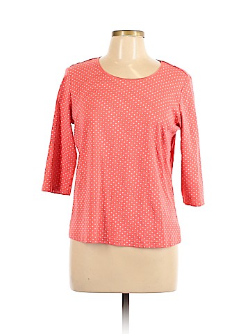 Christopher & Banks 3/4 Sleeve T-Shirt (view 1)