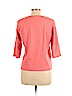 Christopher & Banks 100% Cotton Pink 3/4 Sleeve T-Shirt Size XL - photo 2