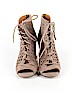 Qupid Brown Ankle Boots Size 7 1/2 - photo 2