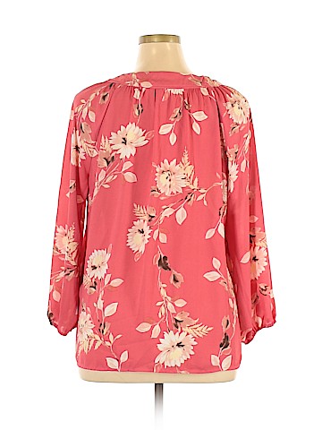 Soho JEANS NEW YORK & COMPANY Long Sleeve Blouse (view 2)