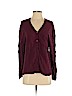 Brandy Melville Burgundy Long Sleeve Blouse Size S - photo 1