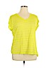 Lane Bryant Yellow Short Sleeve Top Size 14 - 16 Plus - photo 1