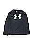 Under Armour 100% Polyester Black Active T-Shirt Size 7 - photo 1