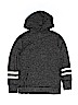 Old Navy Stripes Black Pullover Hoodie Size 10 - 12 - photo 2