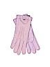 Ann Taylor 100% Leather Solid Purple Gloves Size M - photo 1