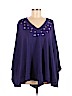 MICHAEL Michael Kors Purple Pullover Sweater Size M - photo 1