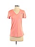 Nike 100% Polyester Pink Active T-Shirt Size XS - photo 1