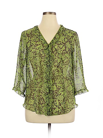 Venezia Jeans Clothing Co. 3/4 Sleeve Blouse (view 1)