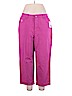 Dream Jeannes by Quacker Factory Pink Jeggings Size 14 - photo 1