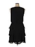 Banana Republic 100% Polyester Black Casual Dress Size 14 - photo 2