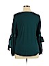 Vince Camuto Green Long Sleeve Top Size XL - photo 2