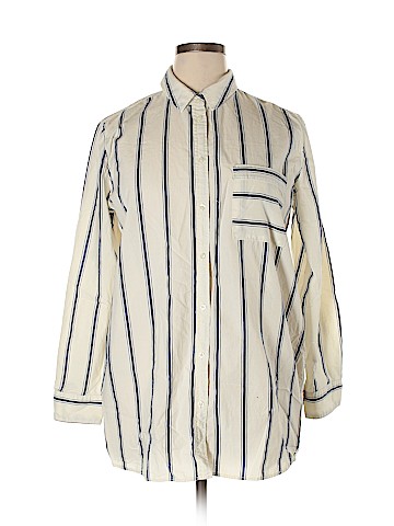 H&M L.O.G.G. Long Sleeve Button-Down Shirt (view 1)