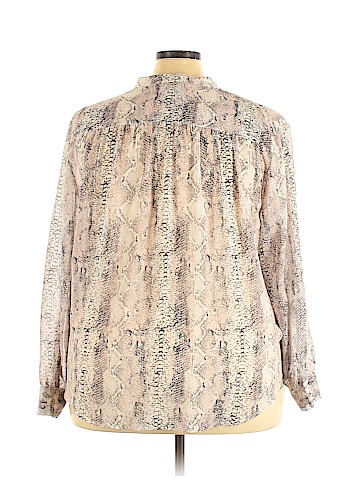 INC International Concepts Long Sleeve Blouse (view 2)