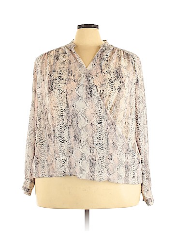 INC International Concepts Long Sleeve Blouse (view 1)