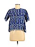 Zara Blue Short Sleeve Blouse Size M - photo 1