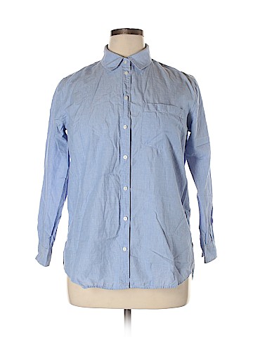 H&M L.O.G.G. Long Sleeve Button-Down Shirt (view 1)
