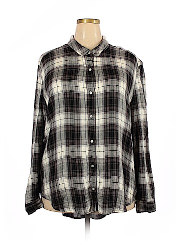 Caslon Long Sleeve Button-Down Shirt (view 1)