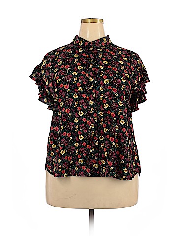 BP. Short Sleeve Blouse (view 1)